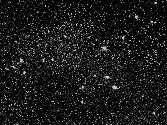 Black white stars night sky free wallpaper - medium preview image