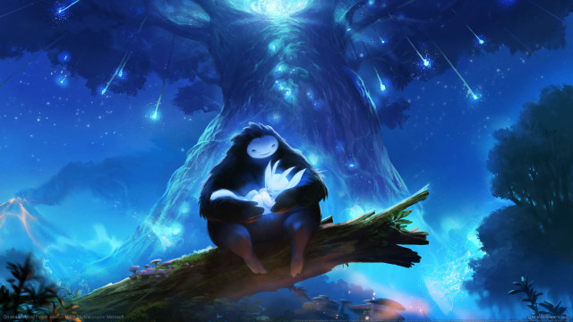Person sitting tree branch book free wallpaper - medium preview image