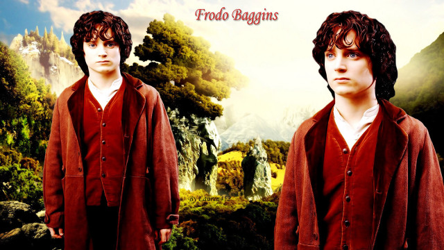 Mountain fantasy red coat boys free wallpaper - medium preview image