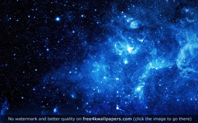Blue star cluster quote about free wallpaper - medium preview image