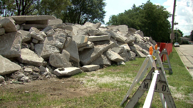 Pile of rocks next to free wallpaper - medium preview image