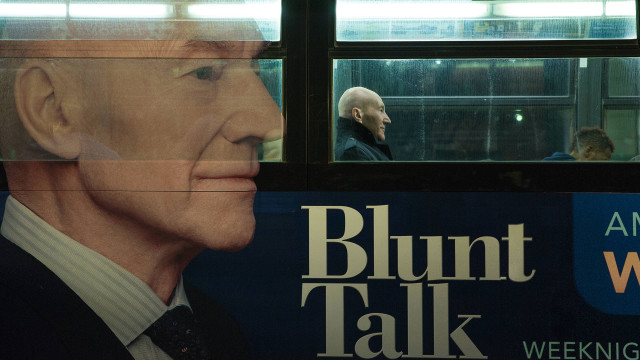 Man suit tie window bus free wallpaper - medium preview image