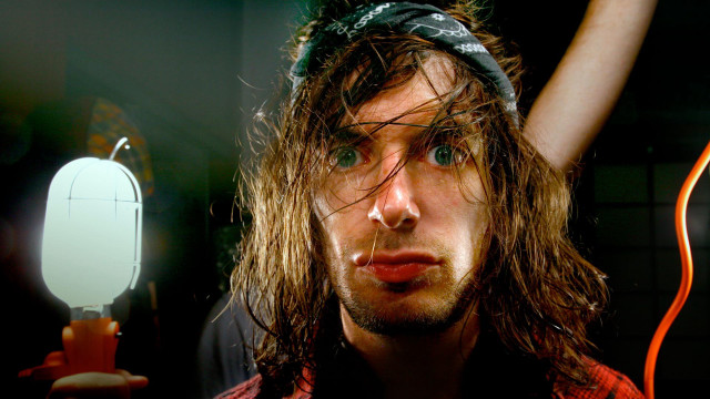 Man long hair bandana mirror free wallpaper - medium preview image