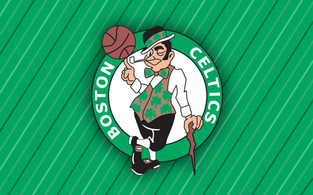 Boston basketball player green shirt free wallpaper - medium preview image