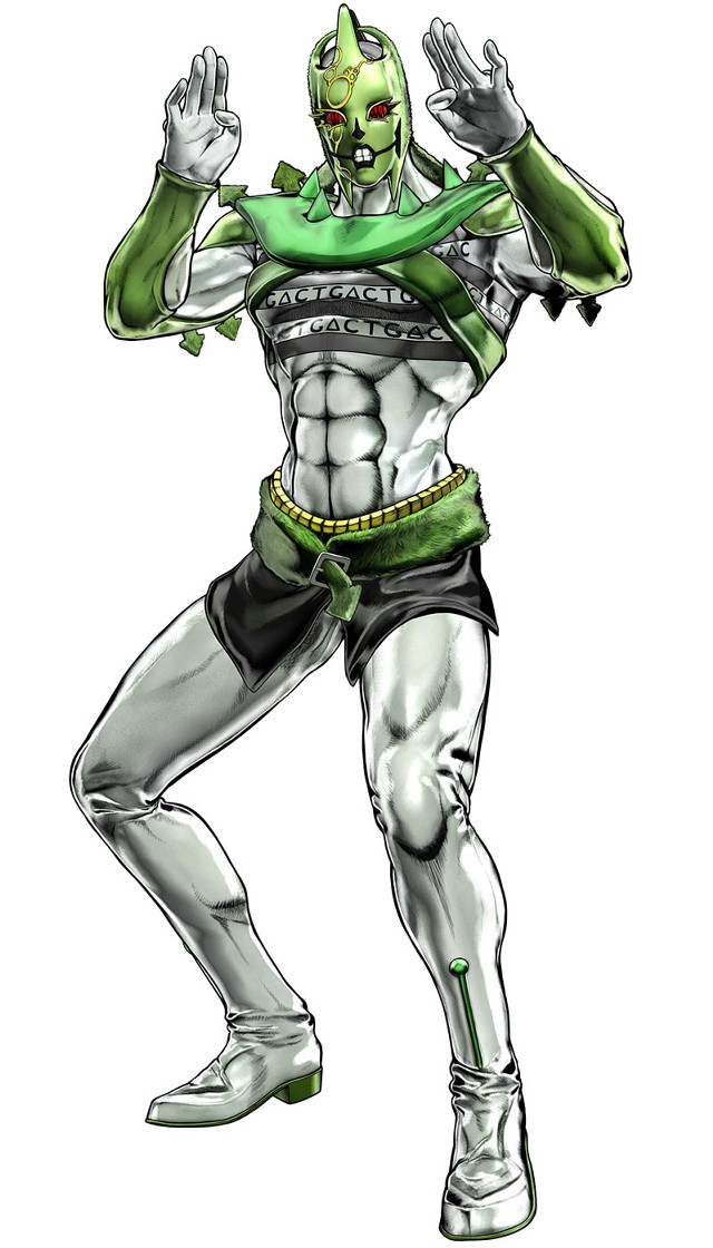 Man green outfit arms out free wallpaper - medium preview image