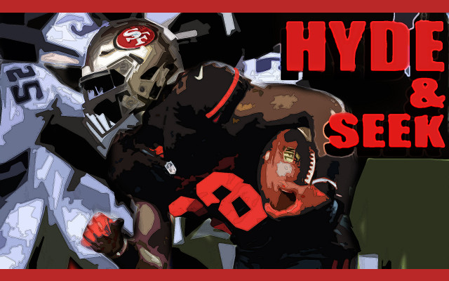 Hyde seek football player running free wallpaper - medium preview image