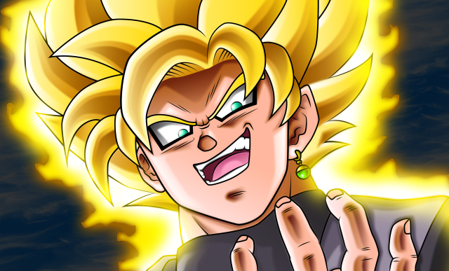 Super saiyan manga embers flame free wallpaper - medium preview image