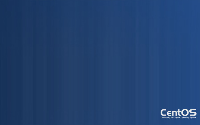 Blue background white text centos free wallpaper - medium preview image