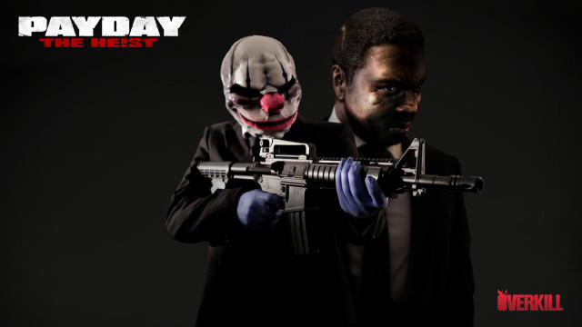 Man gun clown mask another free wallpaper for desktop - medium preview image