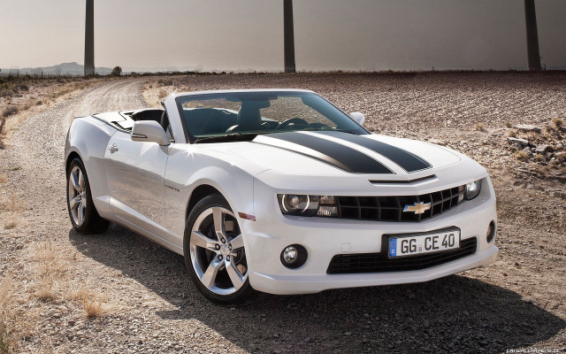 White car black stripe dirt free wallpaper - medium preview image