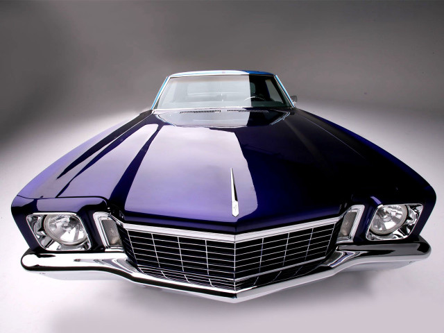 Purple car white top chrome free wallpaper - medium preview image