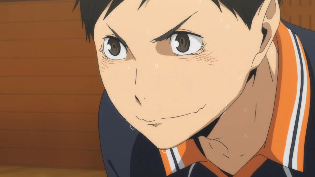 Man black hair blue orange free wallpaper - medium preview image