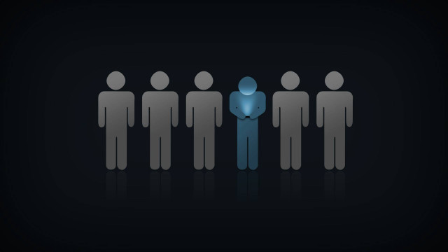 People line blue man group free wallpaper - medium preview image