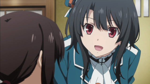 Girl red eyes military beret free wallpaper - medium preview image