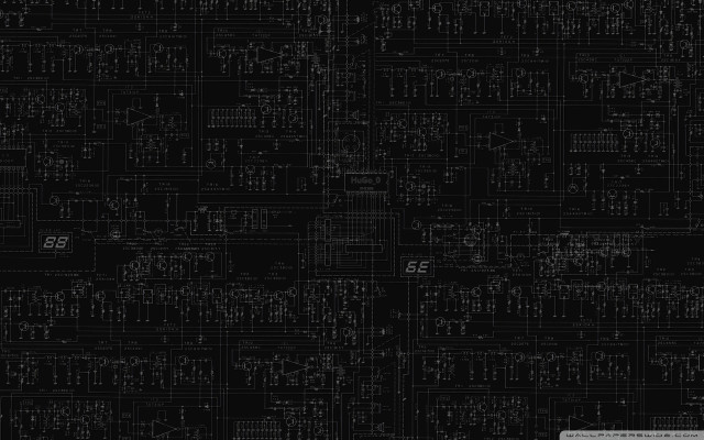 Black white photo computer screen free wallpaper - medium preview image
