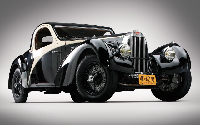 Black silver car yellow license free wallpaper - medium preview image
