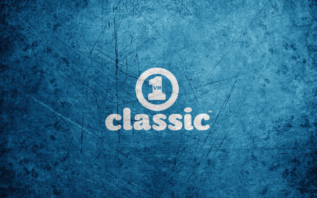 Blue wall white logo classic free wallpaper - medium preview image