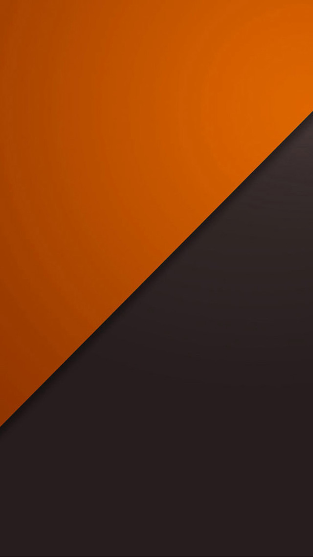 Black orange background white stripe free wallpaper - medium preview image