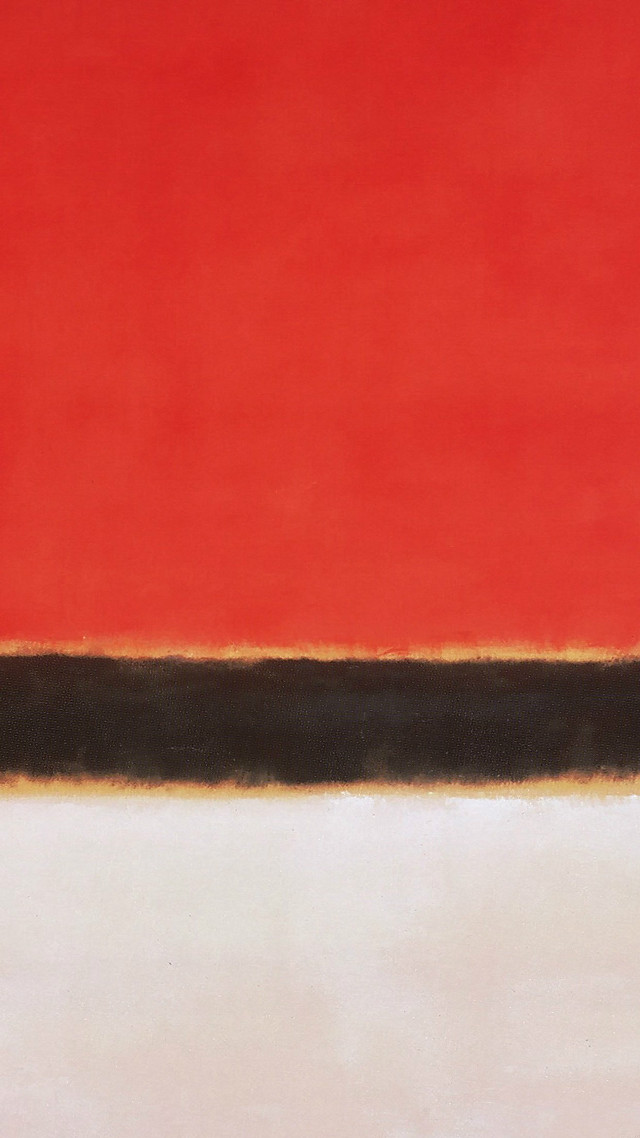 Red wall black strip white free wallpaper - medium preview image