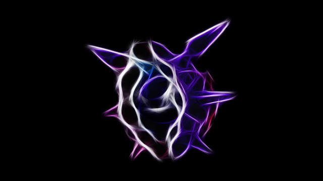 Purple blue abstract black background #2 free wallpaper - medium preview image