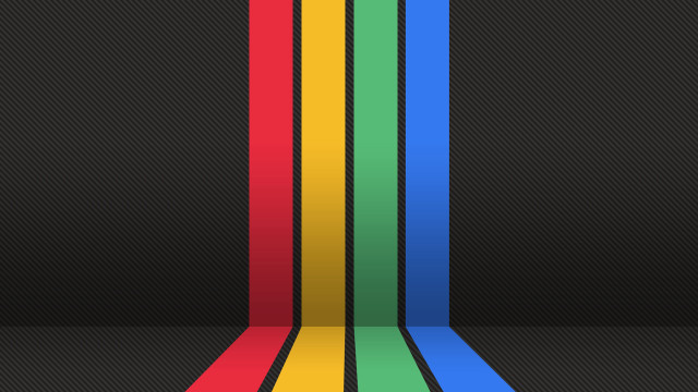 Rainbow colored object black background free wallpaper - medium preview image