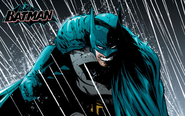 Batman rain cape open head free wallpaper - medium preview image
