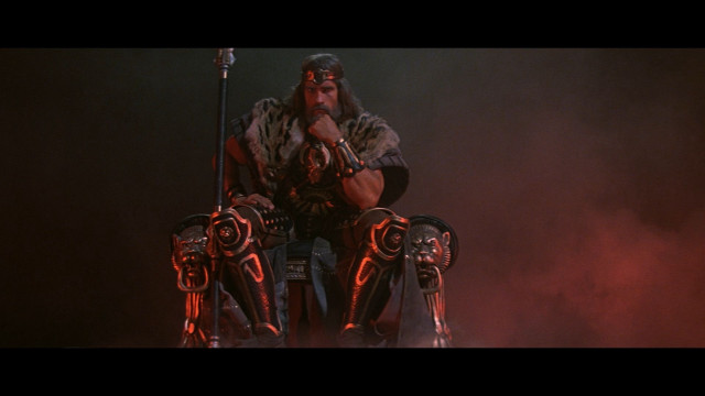 Man chair microphone demonic arms free wallpaper - medium preview image