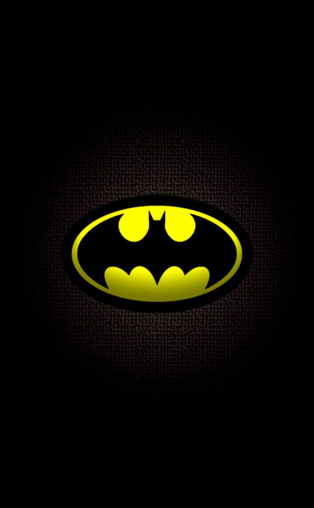 Batman symbol black background yellow #3 free wallpaper - medium preview image