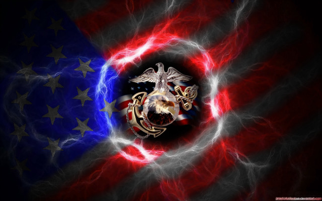 Flag eagle firedept emblem shockart free wallpaper - medium preview image