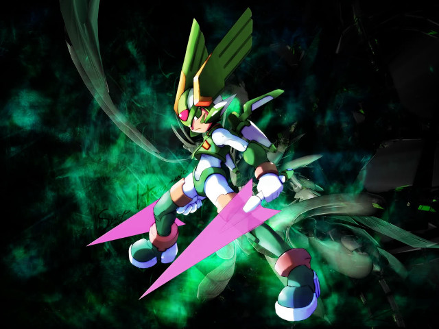 Pretty anime character big sword free wallpaper - medium preview image