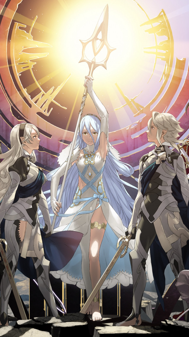 Group people clock tower sun free wallpaper - medium preview image