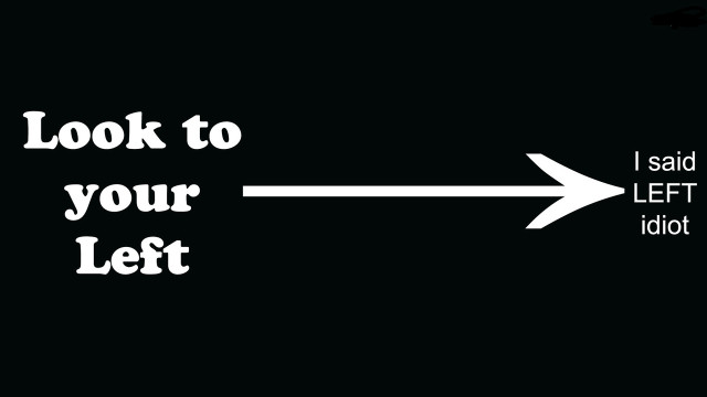 Black white arrows pointing left free wallpaper - medium preview image