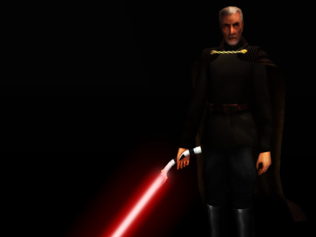 Star wars man lightsaber black free wallpaper - medium preview image