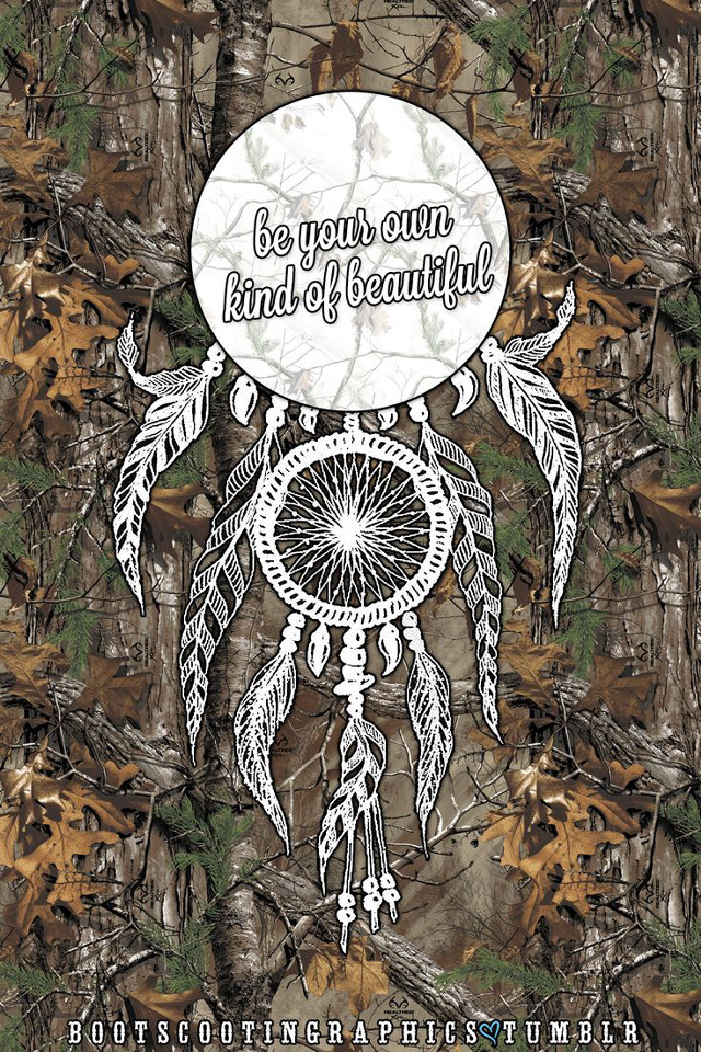 Dream catcher camouflage quote overgrown free wallpaper - medium preview image