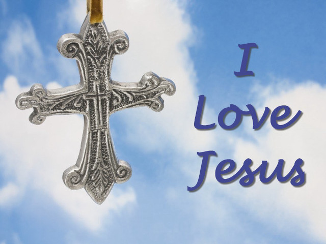 Cross chain jesus ink sky free wallpaper - medium preview image