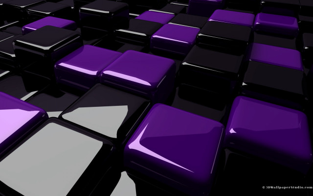 Purple black squares black background free wallpaper - medium preview image