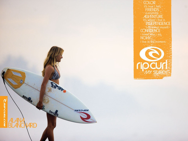 Woman surfboard beach walking caption free wallpaper - medium preview image