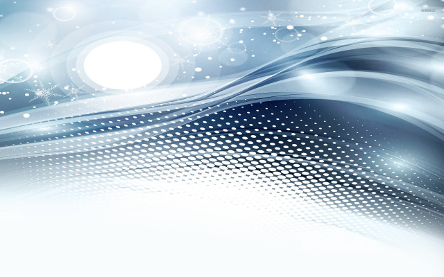 Blue white background circle stars free wallpaper - medium preview image