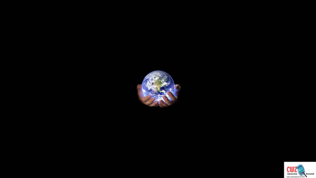 Earth hands night sky black free wallpaper - medium preview image