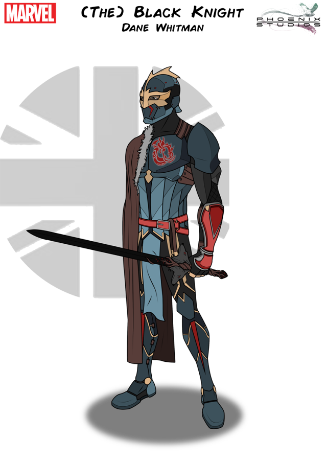Man costume black background red free wallpaper - medium preview image