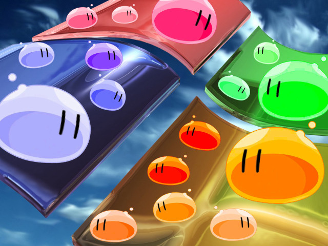 Colored objects display case sky free wallpaper - medium preview image