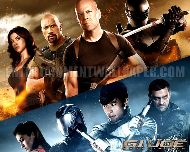 G i joe expendables collage free wallpaper - medium preview image
