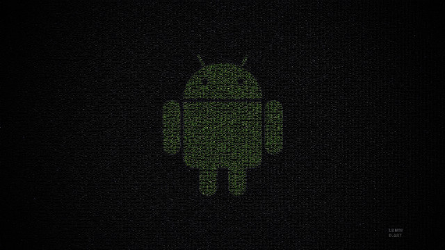 Dark background green logo computer free wallpaper - medium preview image