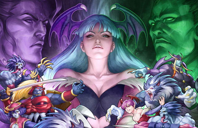 Monster girl crossover demon wings free wallpaper - medium preview image