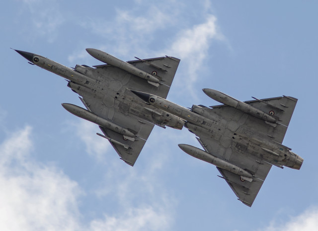 Military jets flying sky clouds #5 free wallpaper - medium preview image