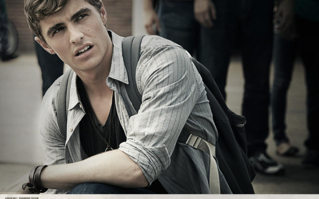 Man bench backpack group people free wallpaper - medium preview image