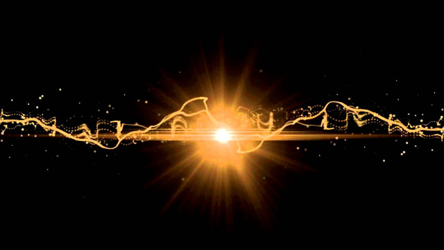 Sunshine black background wave of free wallpaper - medium preview image
