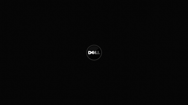 Black background dell logo white free wallpaper - medium preview image