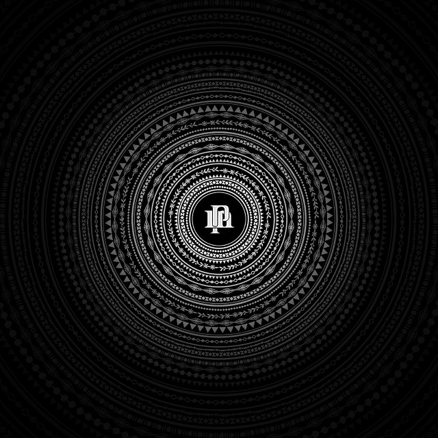 Black white photo circular object #2 free wallpaper - medium preview image