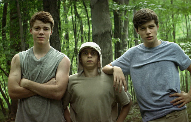 Bamboo forest serious young men free wallpaper - medium preview image